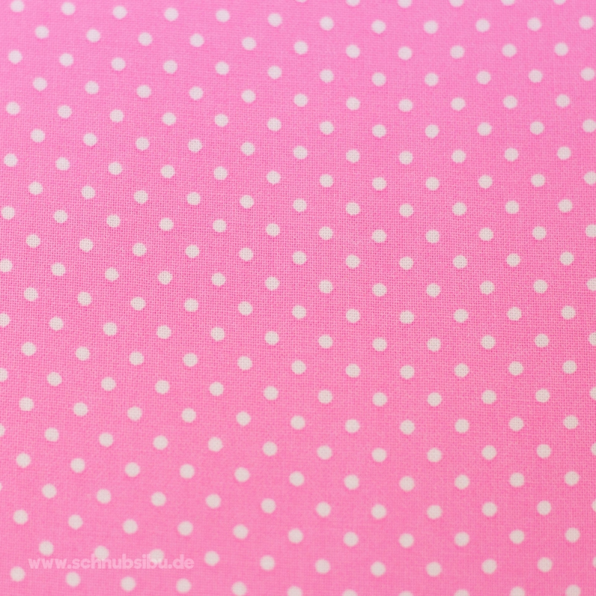 Baumwollstoff Punkte pink